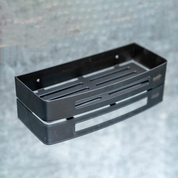 SOAP DISH LONG BLACK